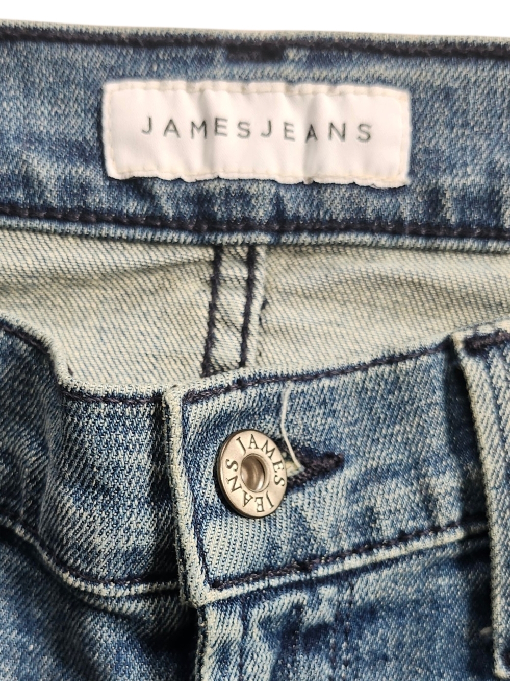 James Jeans Women's Blue Flare Denim - Picture 7 of 8